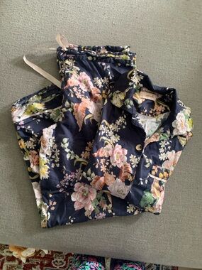 Floral Navy Women's Pajama Shorts - Soft Sleep Lounge
